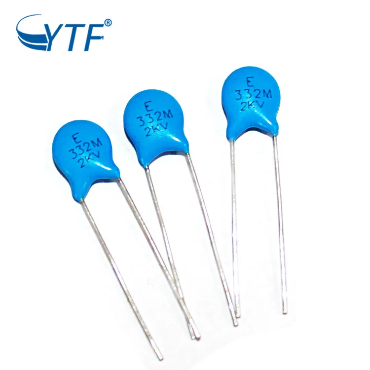 332k 2kv High Voltage Compensation Cross Reference Ceramic Capacitor