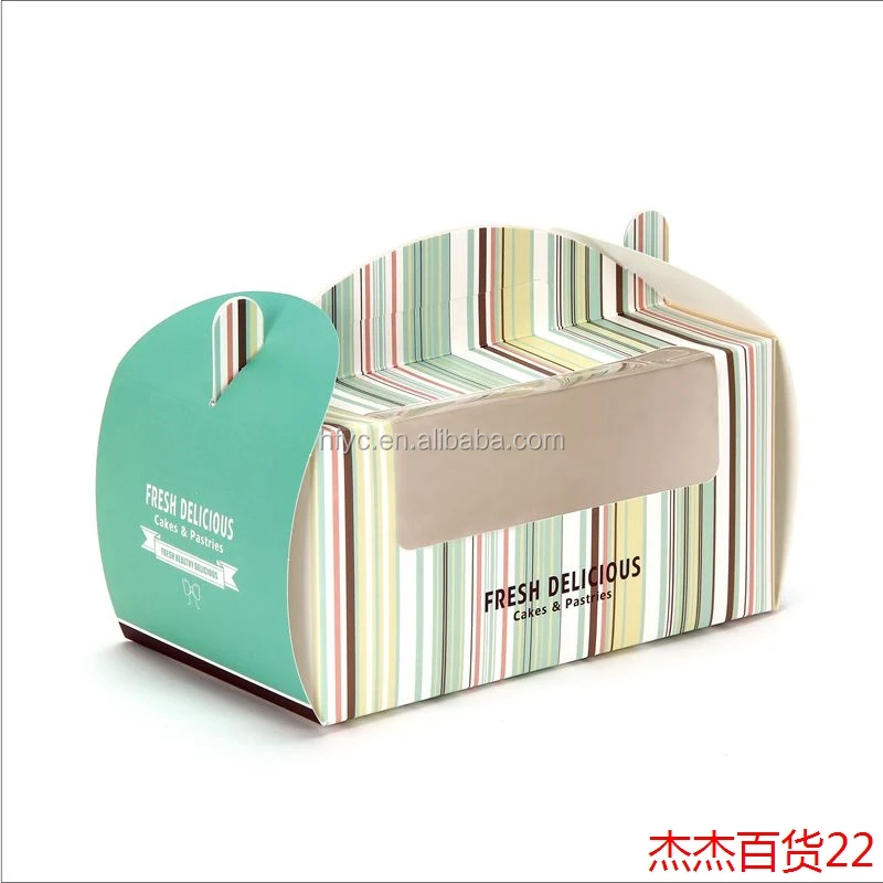 Custom Take Away Card Box Template Wholesale for Cake