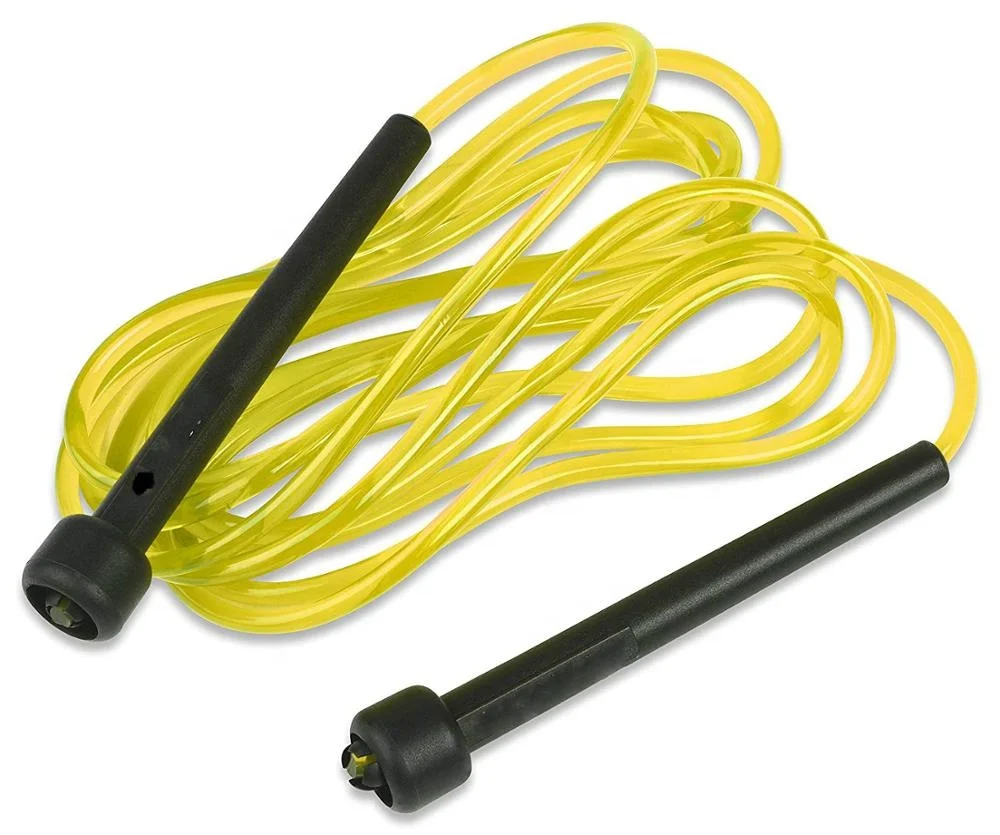 Adjustable Pvc Jump Rope For Cardio Fitness Kids And Adults Versatile