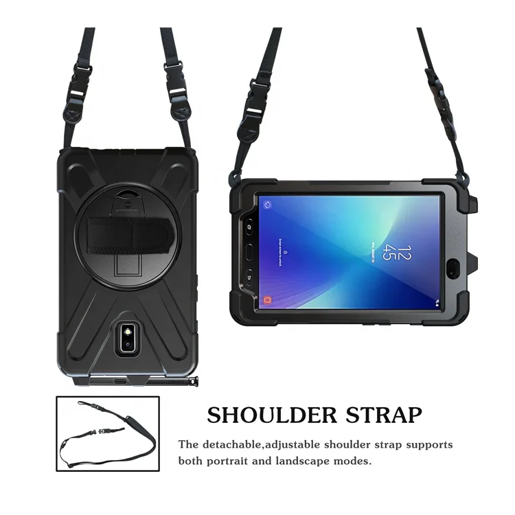 Детский чехол для планшета с ручкой, взрывозащищенный чехол для Samsung Tab A 10,1 10,5 Active 2 8,0 T390 T385 S5E T590 T830 T515 T387