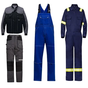 2026 High Quality Poly Cotton Color Customizable Work Uniforms Custom Workwear Clothing for Men
