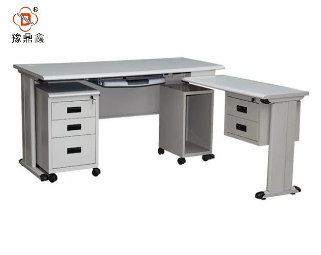 Luxury Cheap President/CEO/manager Easy Assembly Grey Office Computer Desk