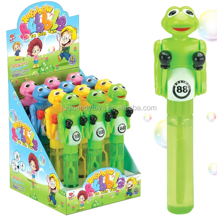 Frog Boxing Game Bubble Wand 
