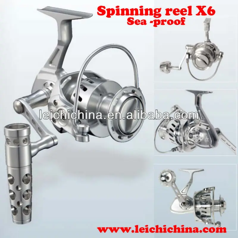 sea proof all CNC cut aluminum spinning reel - Qingdao Leichi Industrial &  Trade Co.,Ltd.