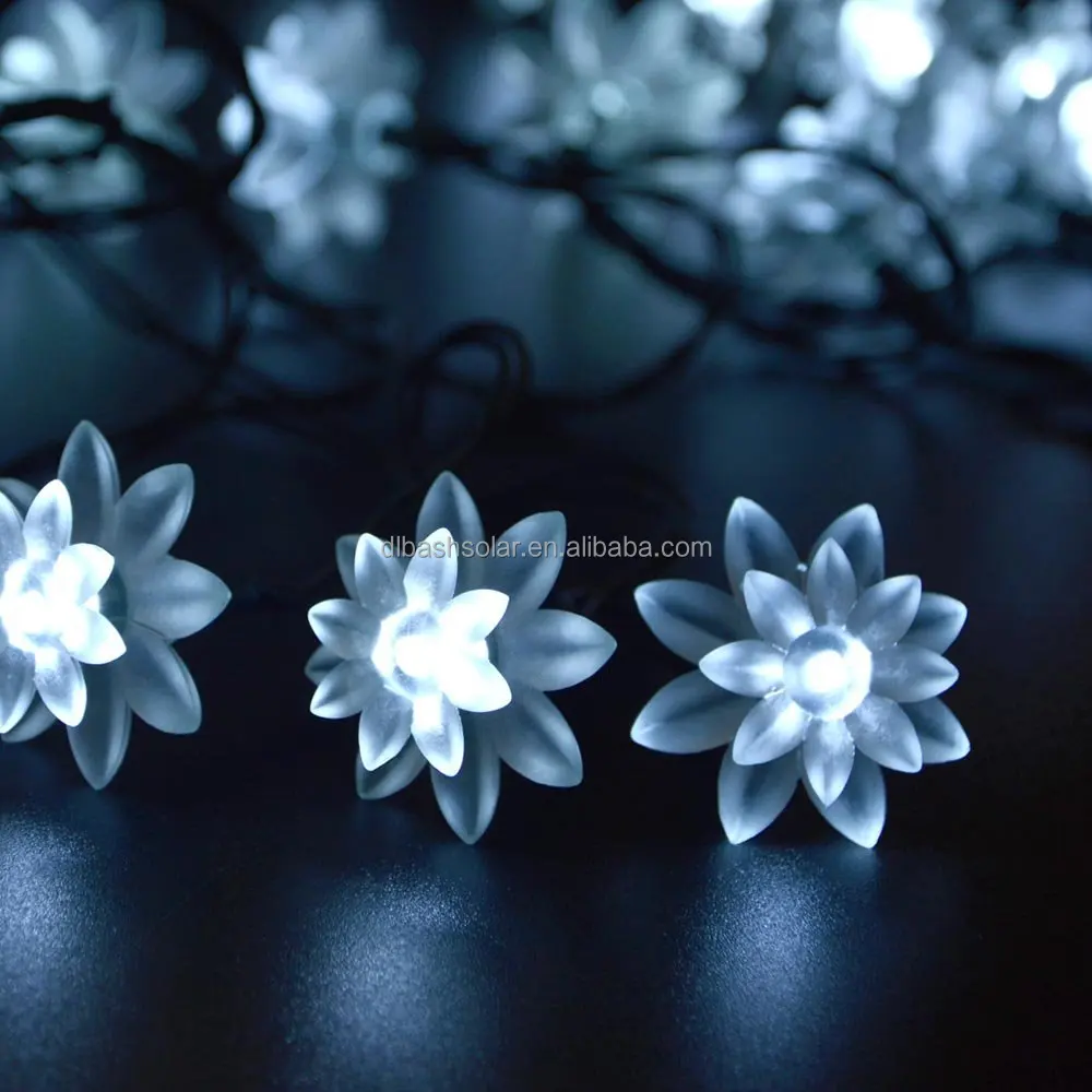 Good Qualitysolar Led Garland String Light Led Decorative Flower Lights