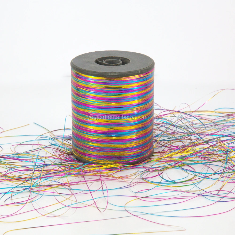 high quality colors metallic lurex yarn m type metallic yarn 100