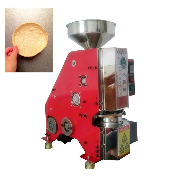 Automatic Popped Rice Cracker Making Machine Korean Rice Cake Maker Manufacturers Promote Rice Cake Machine