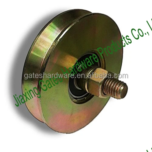 4 Temper Steel Gate V Groove Wheel Slide Roll Sliding Driveway Gate V Track