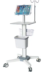 Больничный медицинский планшет ipad тележка с противоугонным механизмом