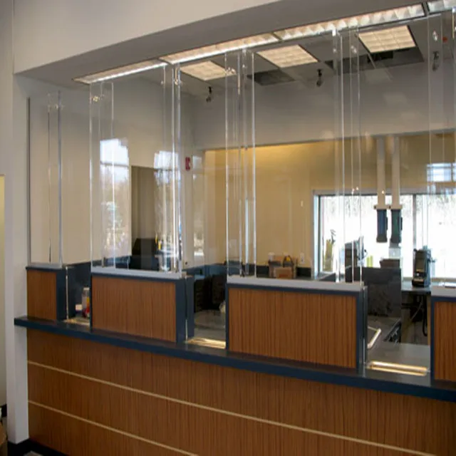 YIDA 19mm Laminated Armored Bulletproof Glass CCC/ISO9001/CE Certified Lifetime Warranty Bank Counters Curtain Wall