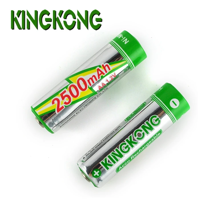 
 Перезаряжаемая батарея KingKong 2500mah AA 1,2 V Ni-MH  