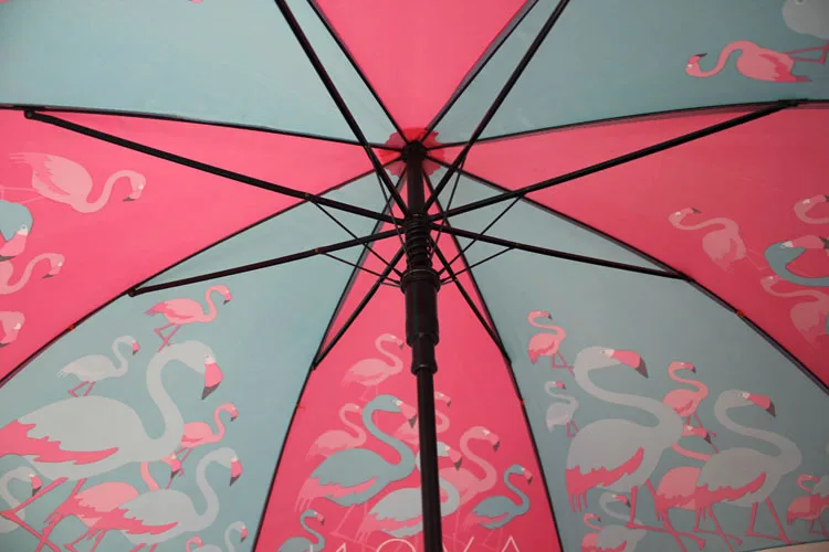Yubo 23 Inch Cheap Promotionial Full Color Imprint Rainy Umbrella