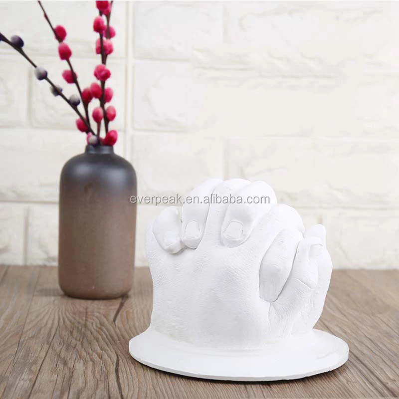 Kit di fusione mani fai-da-te statua in gesso stampaggio ricordo mano che  tiene mestiere per coppie anniversario di amici di matrimonio per adulti e  bambini - AliExpress