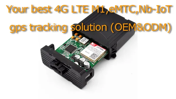 
4G GPS tracking device LTE M1 / eMTC / NB-IoT waterproof GPS tracker customization (OEM/ODM) 