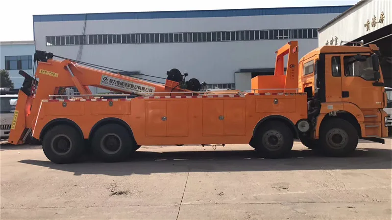 
Буксировочный эвакуатор 8x4 Shacman twin steer 20 тонн 25 тонн 
