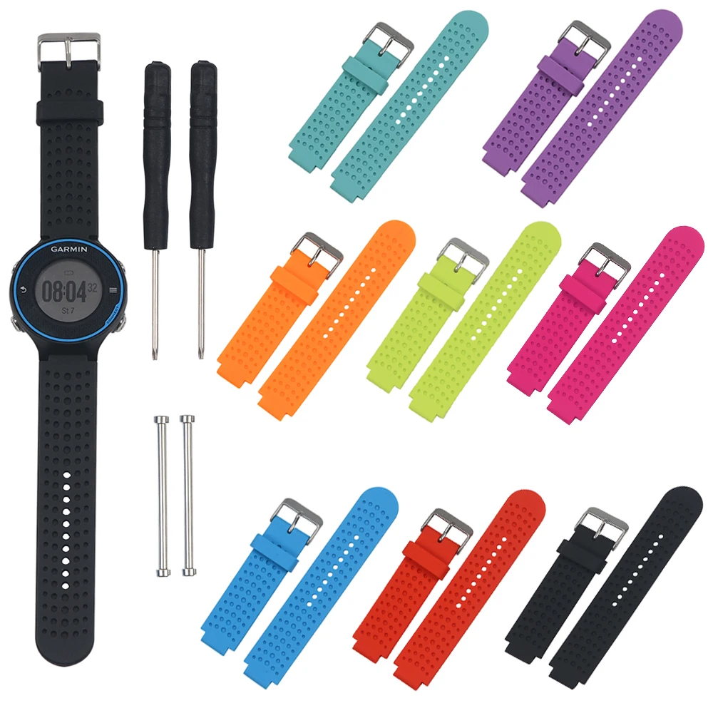 engel Acteur klem Silicone Watch Band Strap With Tool For Garmin Forerunner 220 230 235 620  630 735xt - Buy Silicone Watch Band Strap,For Garmin Forerunner 220 230 235  620 630 735xt,Band For Garmin Forerunner Product on Alibaba.com
