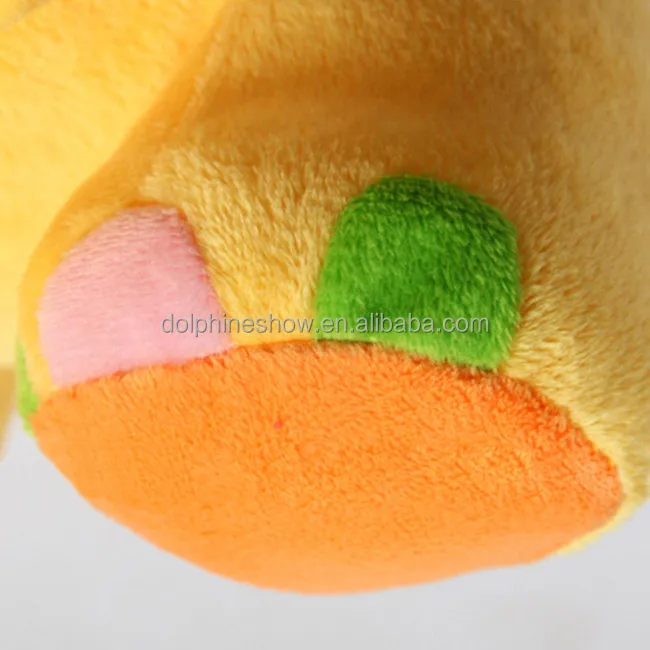 Cheap Plush and Stuffed Orange Elephant Toys with Big Ears Wholesale Cute Custom LOGO Stuffed Soft Toy Yellow Elephant Plush