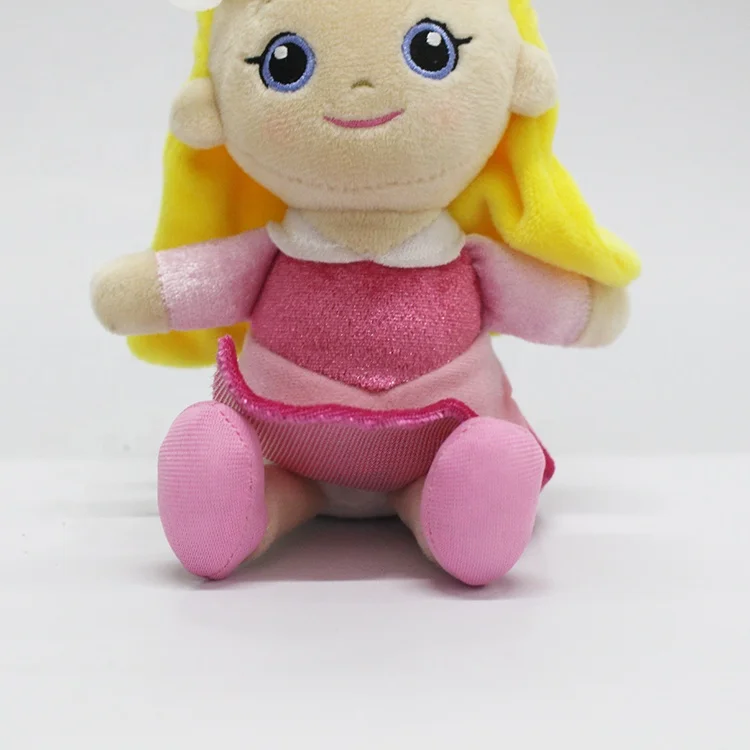 Directly Factory Price Customized Soft Baby Girl Shaped Plush Toys and Dolls with Skirt