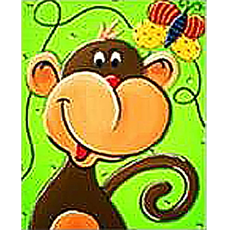 बच्चों के लिए कार्टून बंदर डी दृश्यों चित्रकला चित्रों - Buy डी तस्वीर  दृश्यों की,बच्चों के लिए चित्र,बंदर चित्र Product on 