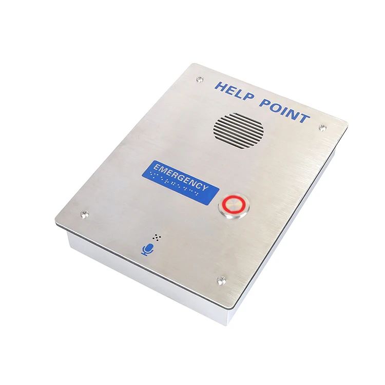 Emergency Call Point IP Intercom System Clean Room Telephone for Inmate
