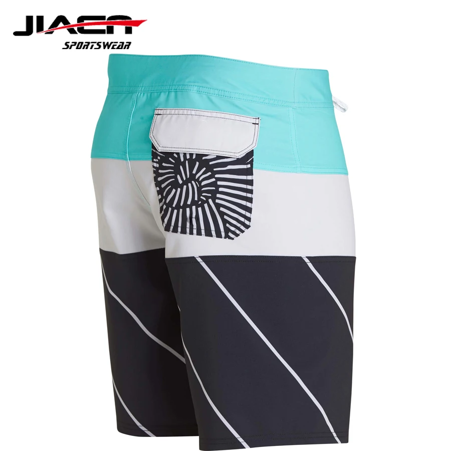 Новые крутые мужские пляжные плавки для плавания, шорты для серфинга, облегающие брюки, одежда для плавания, тканевые шорты для доски