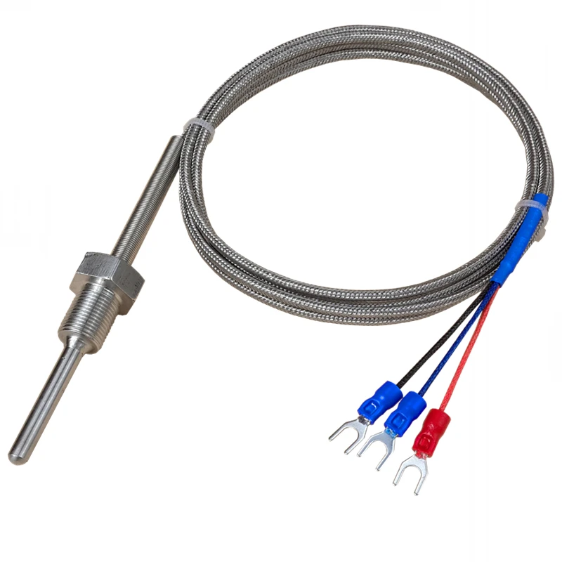 Temperature sensor with dry contact pt100 12v dc