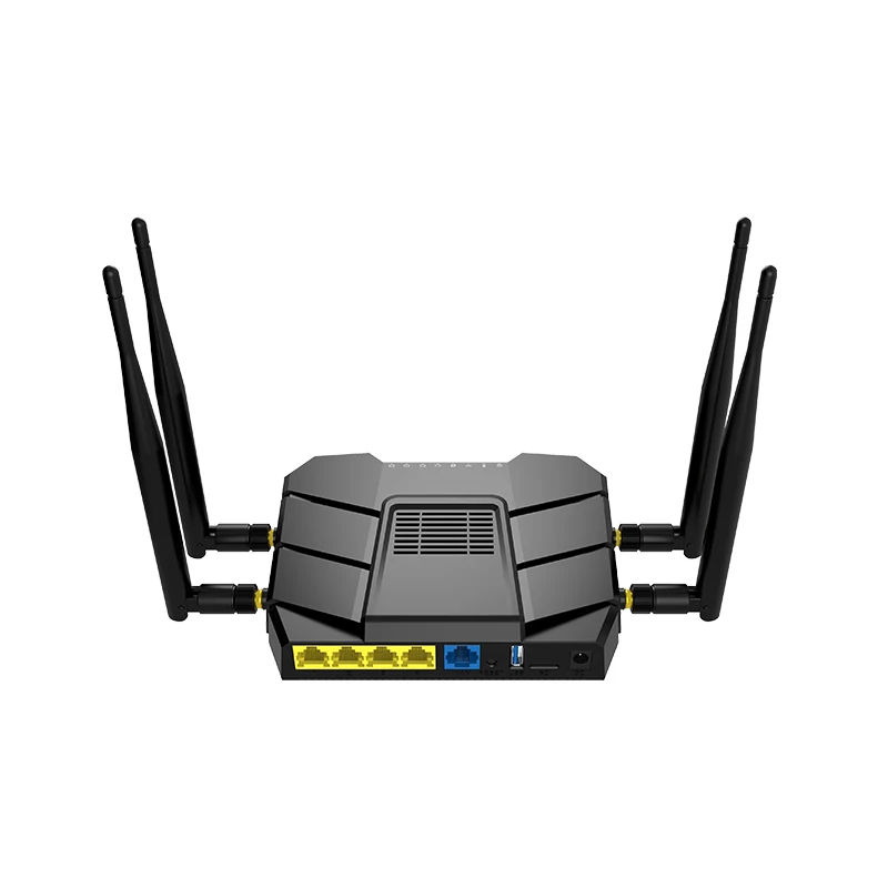Open Captive Portal With Sim Card Slot 1200mbps Cpe Router Wifi Unlock 4g Lte Router