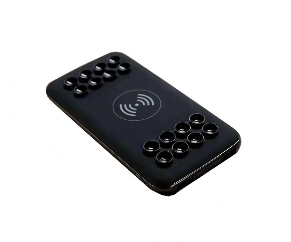 Latest Technology Portable OEM Fast Charger USB 10000 Mah Wireless Mobile Charging Power Bank with Sucker - ANKUX Tech Co., Ltd