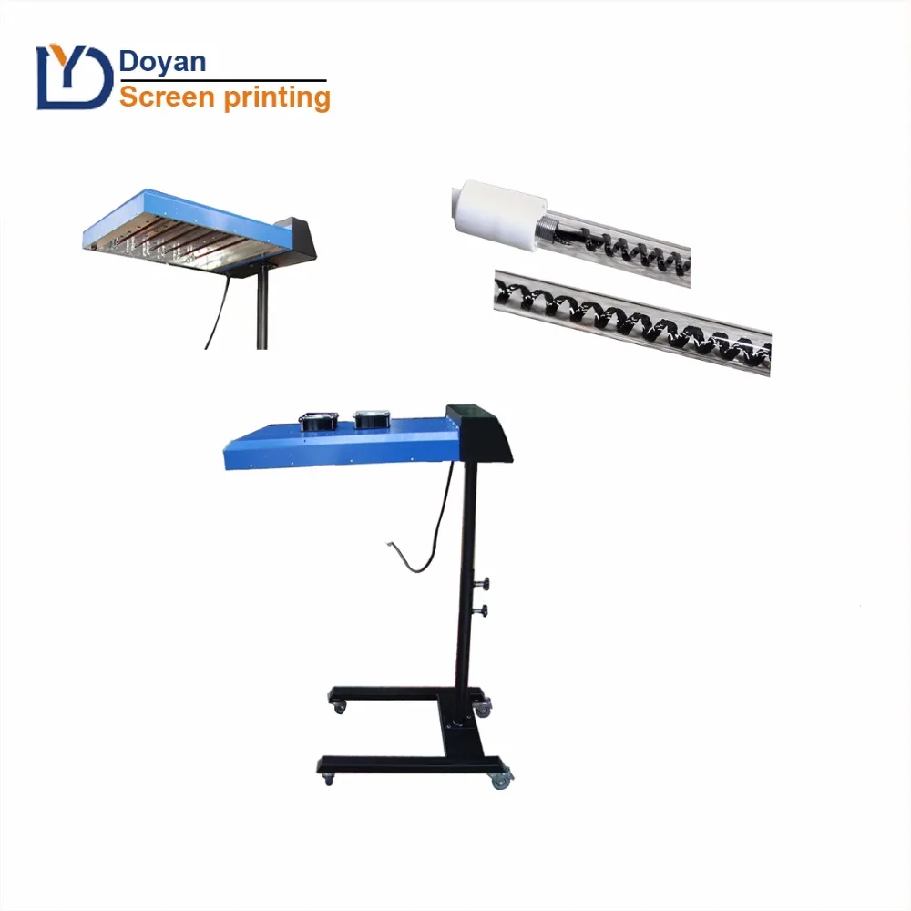 screen printing flash dryer / for sale,silkscreen flash dryer, infrared flash  dryer; Doyan screen printing