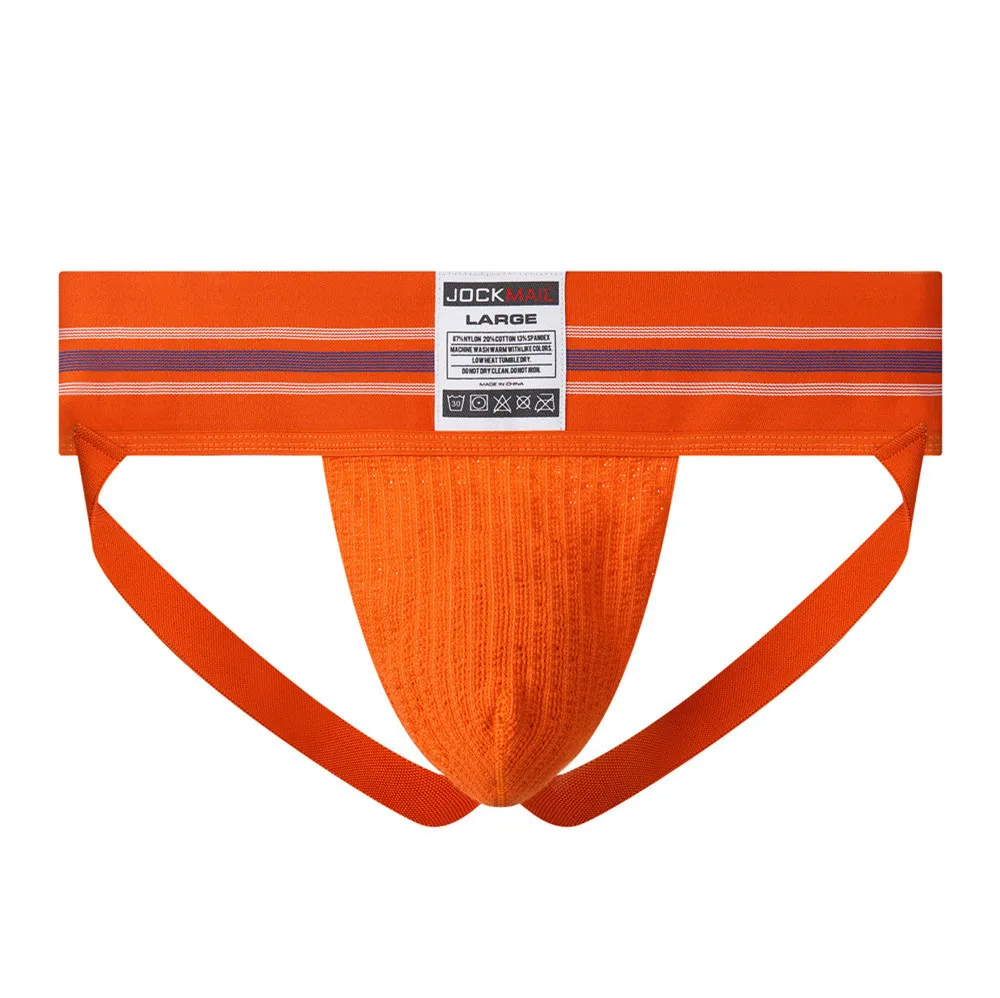 Faringoto Sporttanga voor heren, T-broek, naadloos ondergoed, lage taille, katoenen ondergoed, M