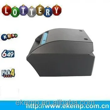 Custom Character Electronic arduino OMR Scanner with Thermal Printer for Lottery