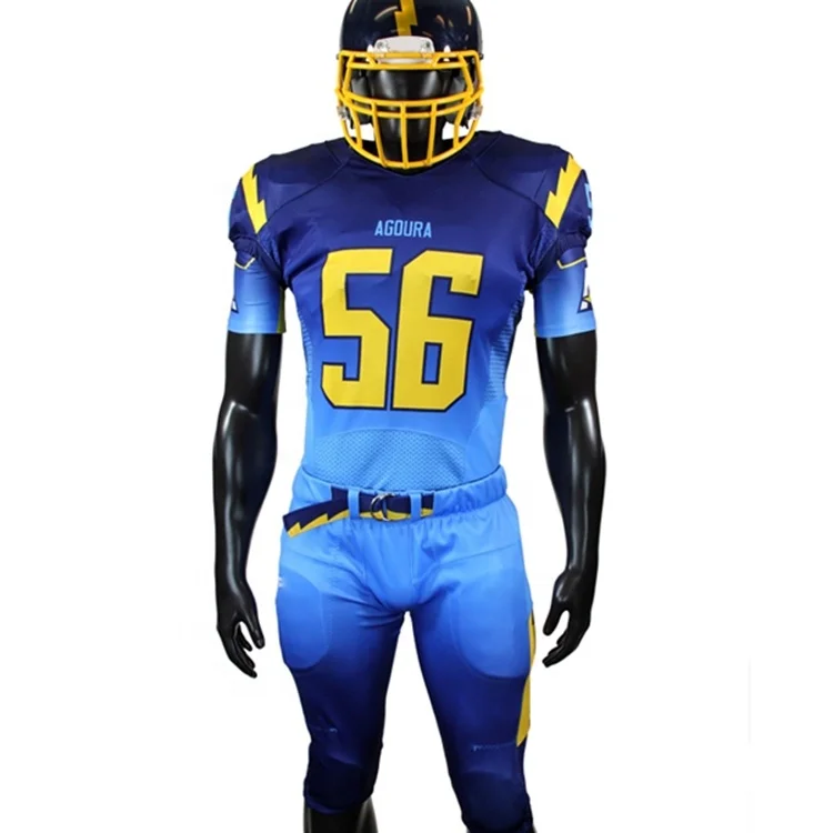 Quick Dry Sublimation Cheap Blank American Football Jerseys ...