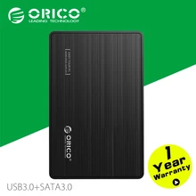 ORICO 2588S3-BK High-Speed Enabled Tool Free USB3.0 2.5” SATA3.0 HDD Enclosure