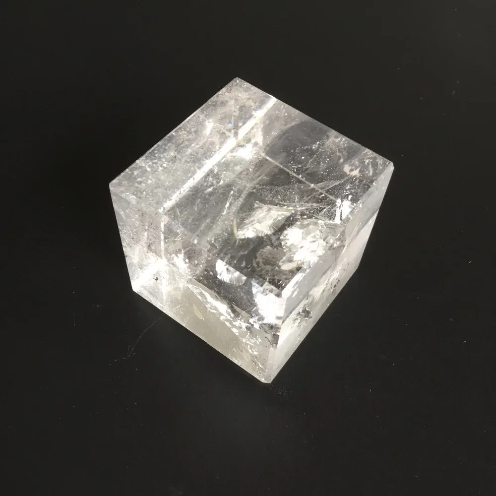 Natural clear Quartz Crystal Cube Crystal Carving Cube for Decoration