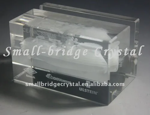 Crystal cardholder,office decoration