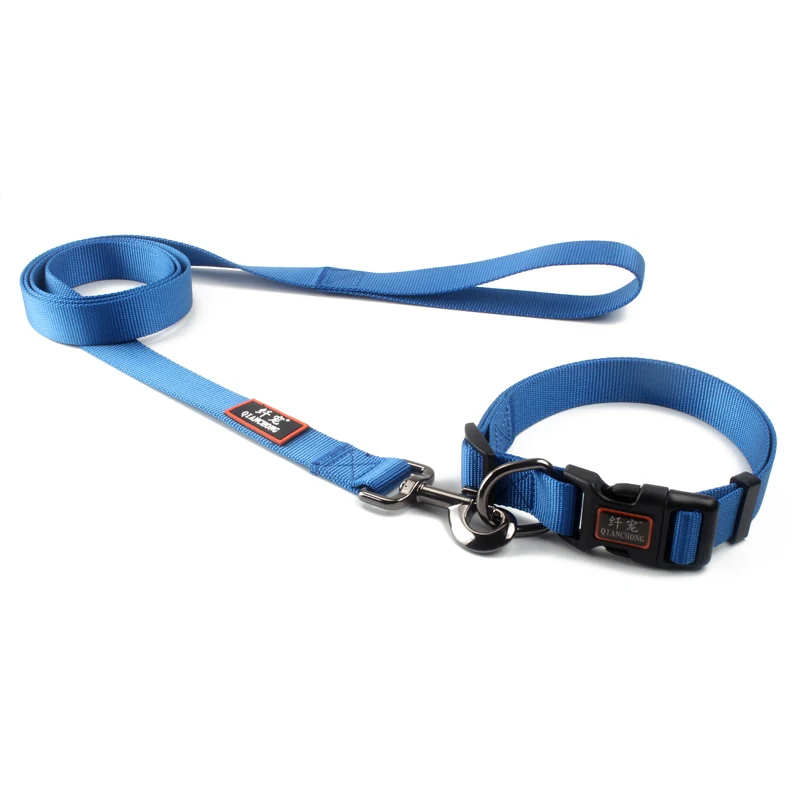 2024 Wholesale High Custom Pet Dog Collar And Leash Set Eco Fabric