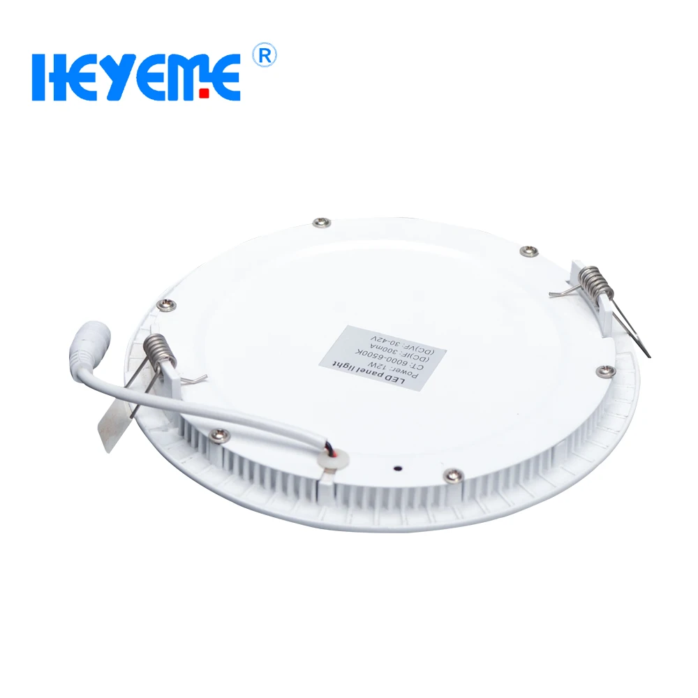 6 дюймов ультра тонкий Встраиваемый светодиодный диск свет для потолочного освещения круглая светодиодая панельная