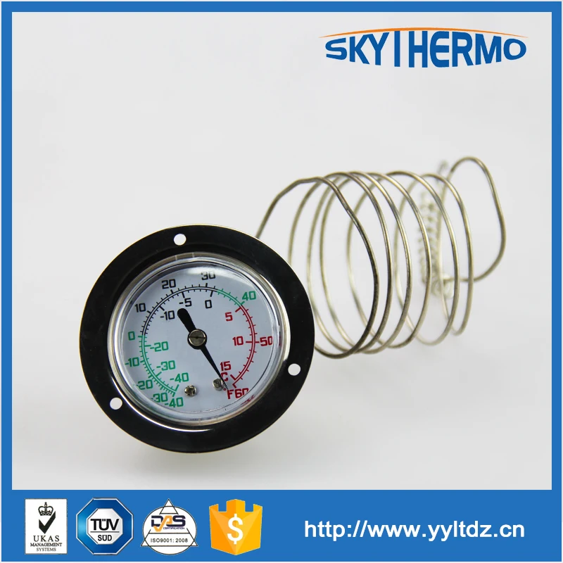 Direct with Capillary Versatile, Inert Gas and Vapor Remote Thermometers  Remote Reading Thermometer for 2.5 Inch to 6 Inch Dials Available - China  Remote Reading Thermometer, Stainless Steel Thermometer