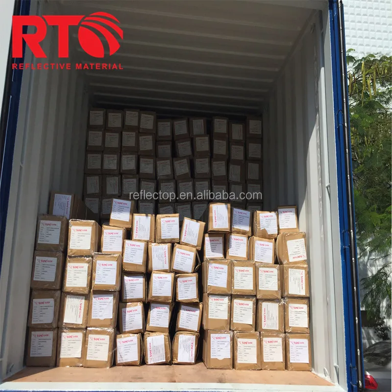 High Intensity Long Stripe Red And Yellow Reflective Tape Heavy Vehicle