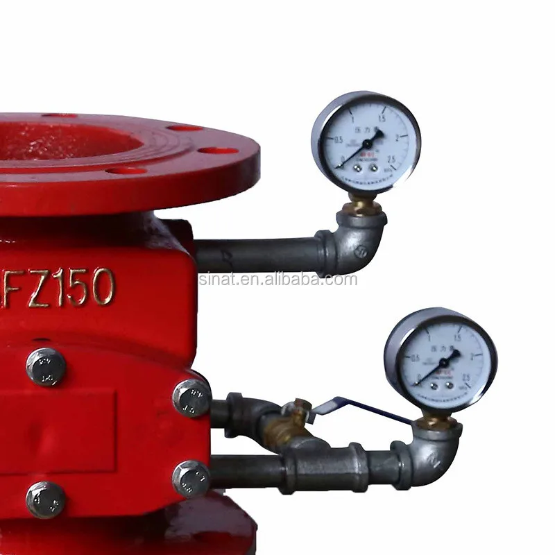 Wet Pipe Fire Alarm Check Valve 3 to 8 Inch Fire Equipment