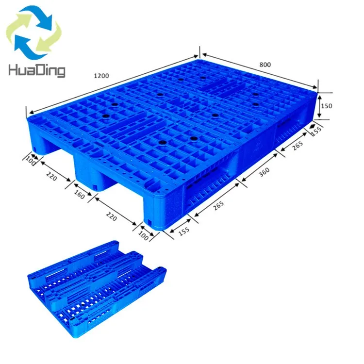 Высококачественный твердый пластиковый нескользящий лист HDPE поддон