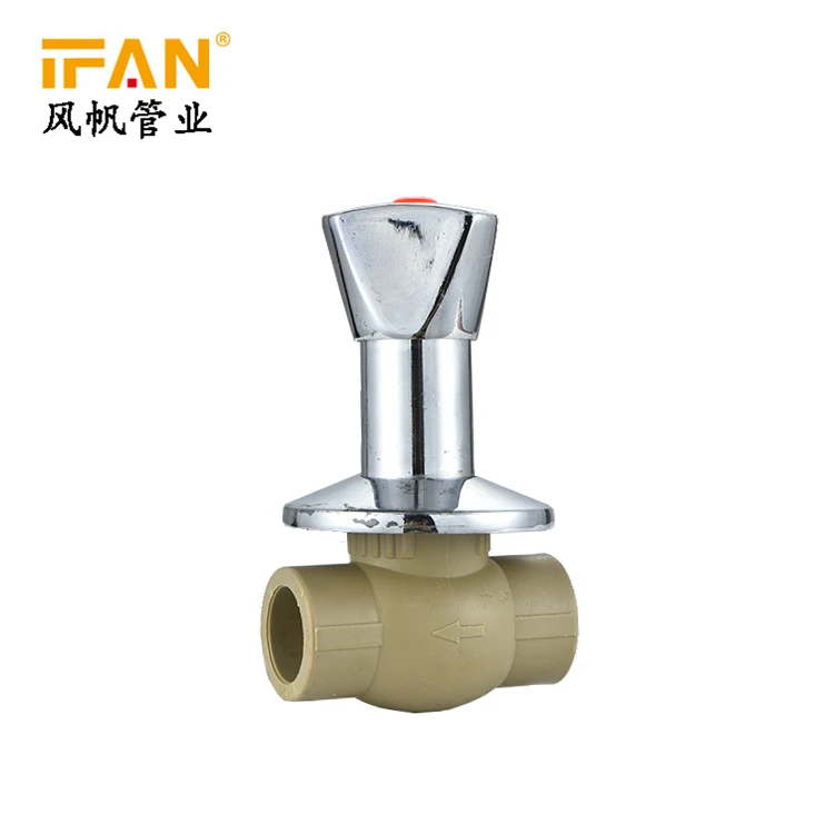 IFAN Factory Direct Sale New Design PPR Pipe Fitting America PPR Valve