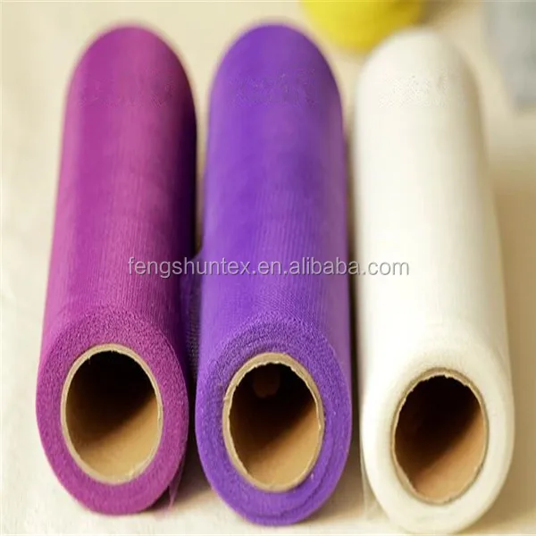 soft nylon tulle fabric rolls for