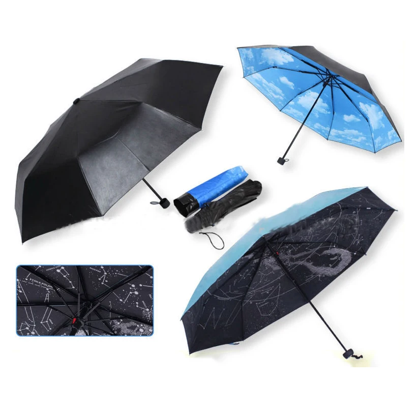 blue sky umbrella