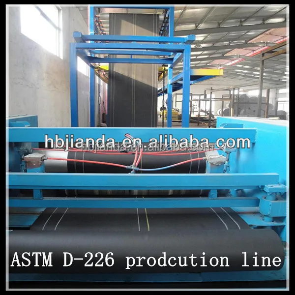 China factory suppliers black building paper asphalt roofing felt underlayment for shingles