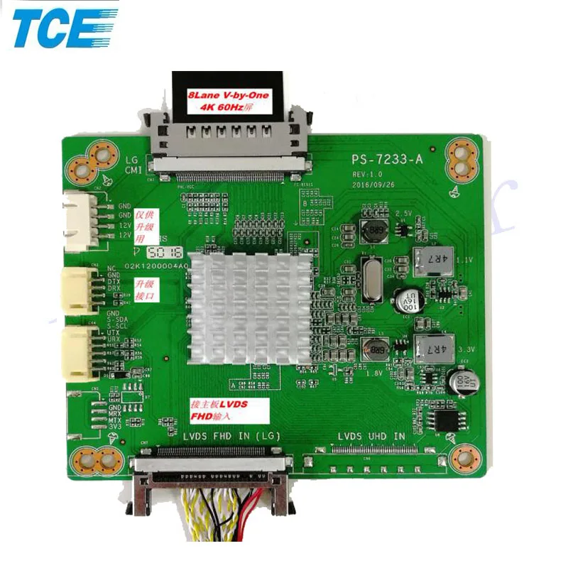 
2020 цена оптовой продажи хорошее качество ЖК LVDS драйвер платы PS-7233-A передаточная плата 2K до 4K V по-одному переходная плата интерфейса 