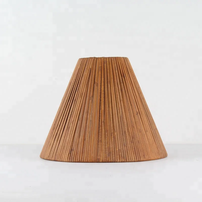 Бамбуковый Плетеный ротанговый потолочный абажур осветительные