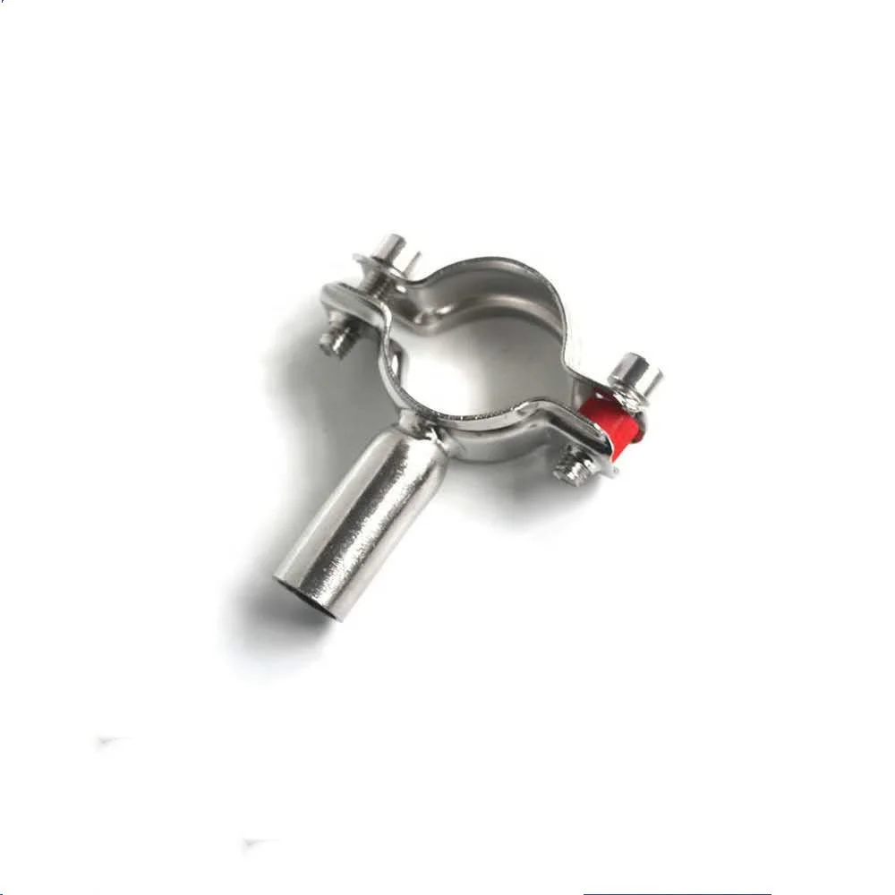 High Quality Sanitary Stainless Steel Pipe Support Clamp Bracket