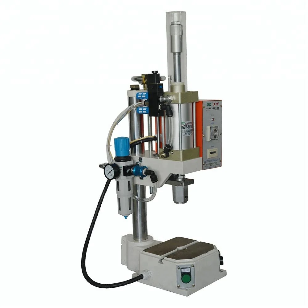 JULY Newest Small Automatic Pneumatic Eyelet Punch Machine