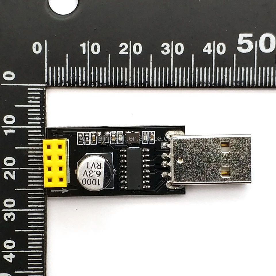 2 Pezzi Adattatore Programmatore USB UART Per ESP01 ESP8266 - GPIO0 - Foto 4
